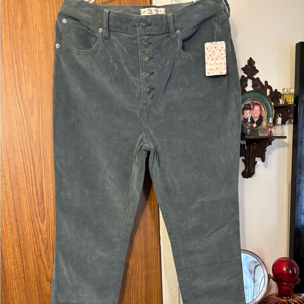 NWT free people corduroy jeans 31
